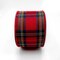 Designer’s Shop WR 63-5187 Holiday Tartan Plaid Wired edge ribbon 2.5” x 10 yard For DIY crafting, Home Décor, tree wreath decorating